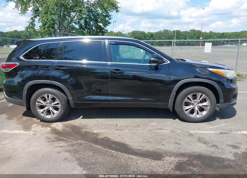 2015 TOYOTA HIGHLANDER XLE V6 VIN: 5TDJKRFH3FS144471