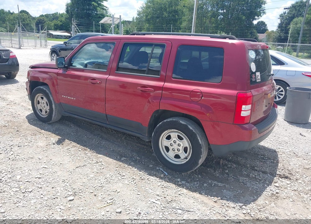 2014 JEEP PATRIOT VIN: 1C4NJPBB9ED819230