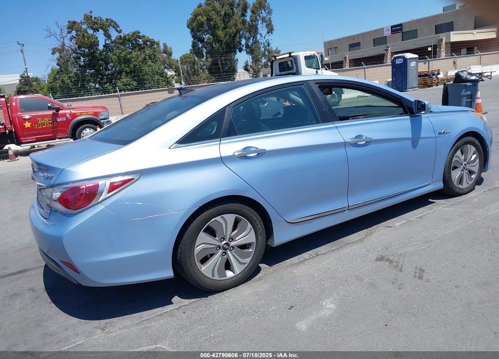 2013 HYUNDAI SONATA HYBRID VIN: KMHEC4A43DA075180