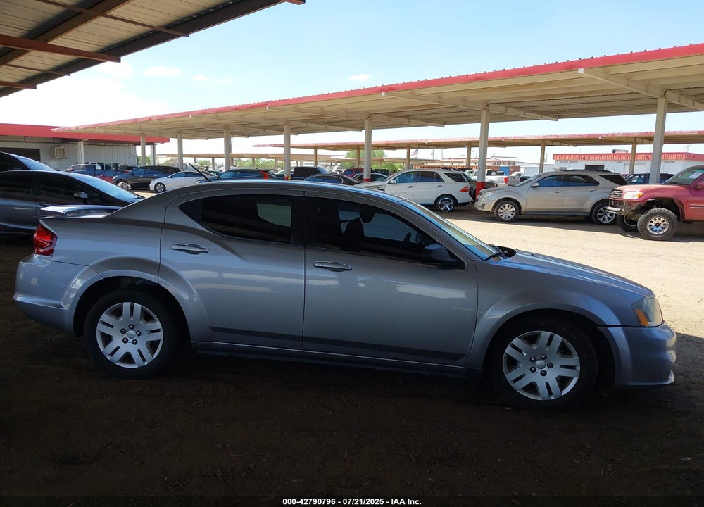 2013 DODGE AVENGER VIN: 1C3CDZAGXDN749001
