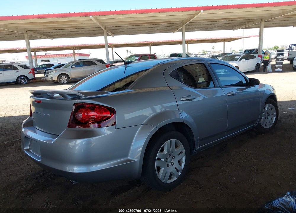 2013 DODGE AVENGER VIN: 1C3CDZAGXDN749001