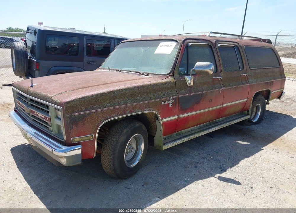 1986 CHEVROLET SUBURBAN C10 VIN: 1G8EC16L3GF180466