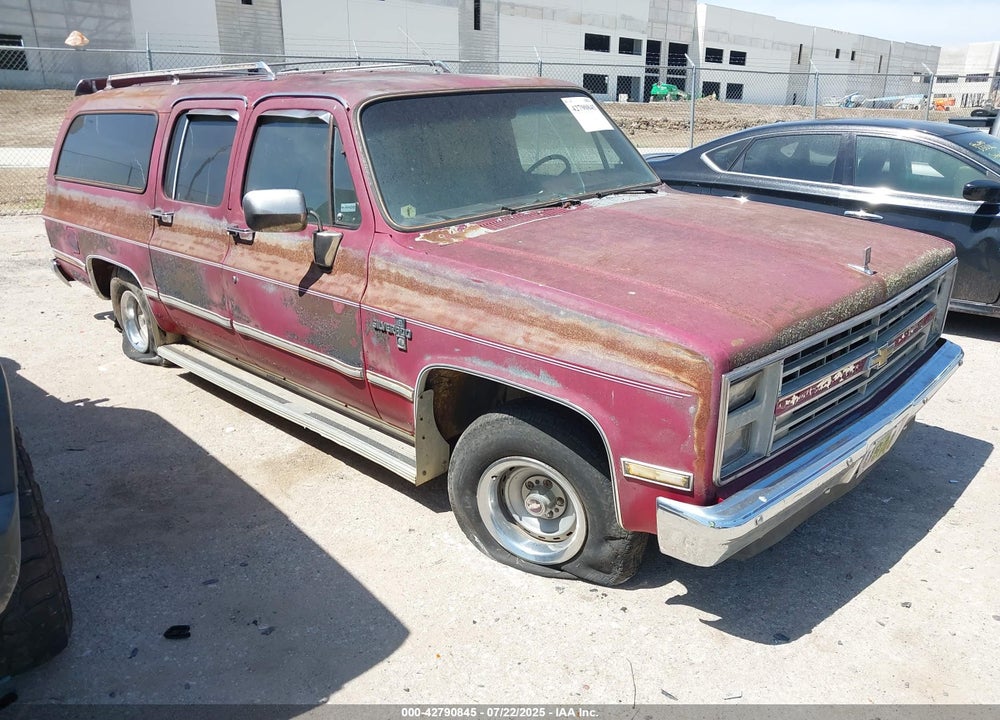 1986 CHEVROLET SUBURBAN C10 VIN: 1G8EC16L3GF180466