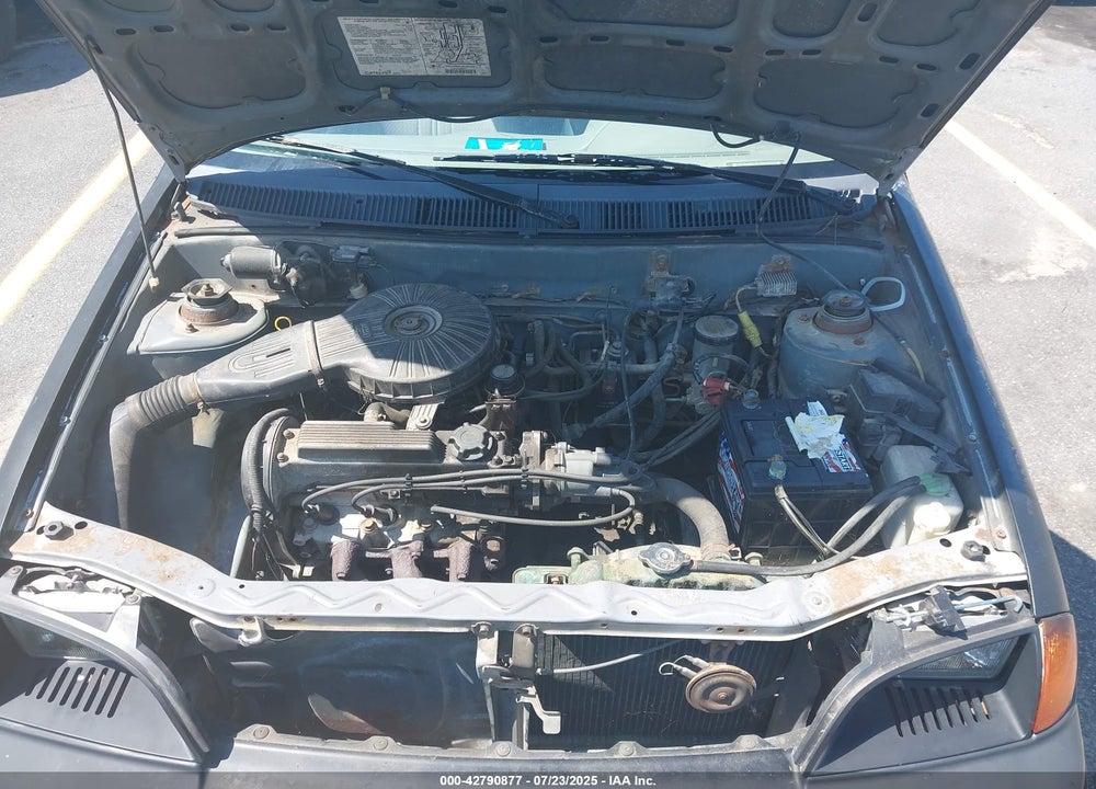 1993 GEO METRO VIN: 2C1MR2460P6761966