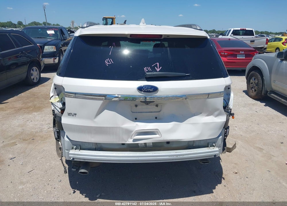 2017 FORD EXPLORER VIN: 1FM5K7D85HGD53289