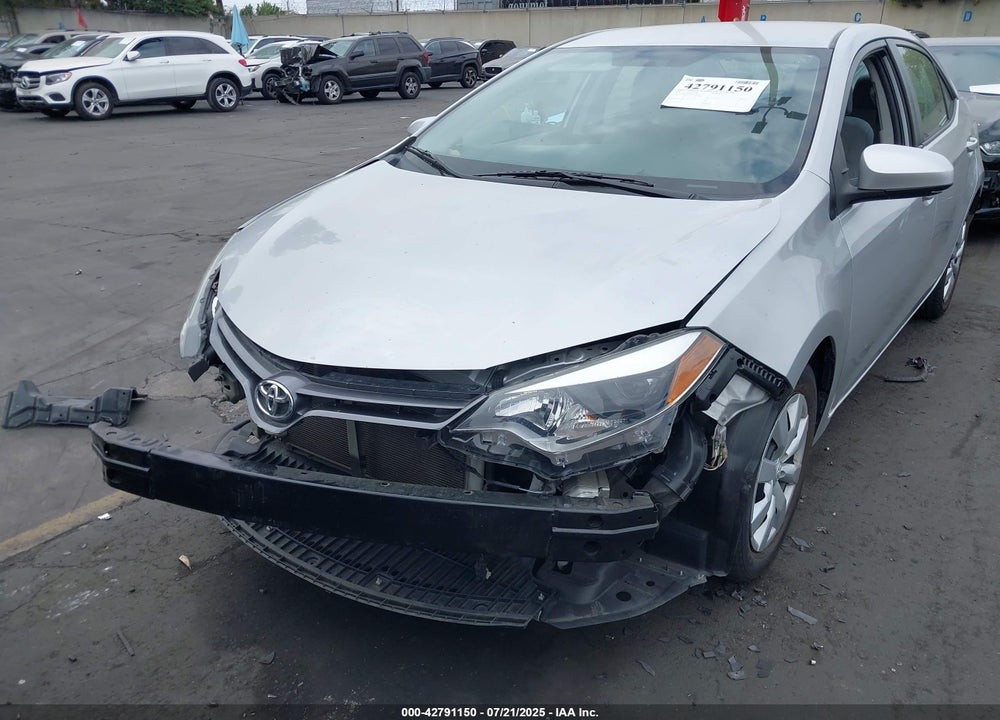 2016 TOYOTA COROLLA VIN: 5YFBURHE6GP549171