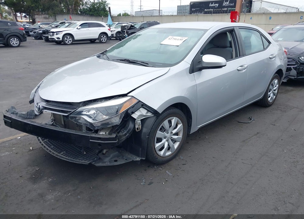 2016 TOYOTA COROLLA VIN: 5YFBURHE6GP549171