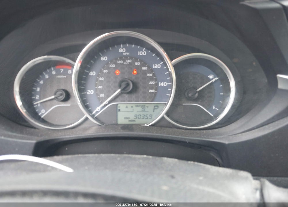 2016 TOYOTA COROLLA VIN: 5YFBURHE6GP549171