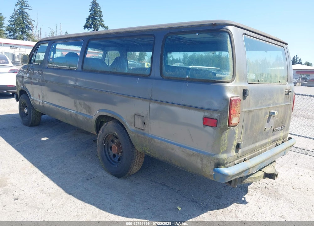 1984 DODGE RAM WAGON B350 VIN: 2B5WB31W8EK297798