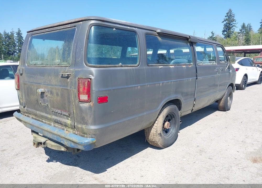 1984 DODGE RAM WAGON B350 VIN: 2B5WB31W8EK297798