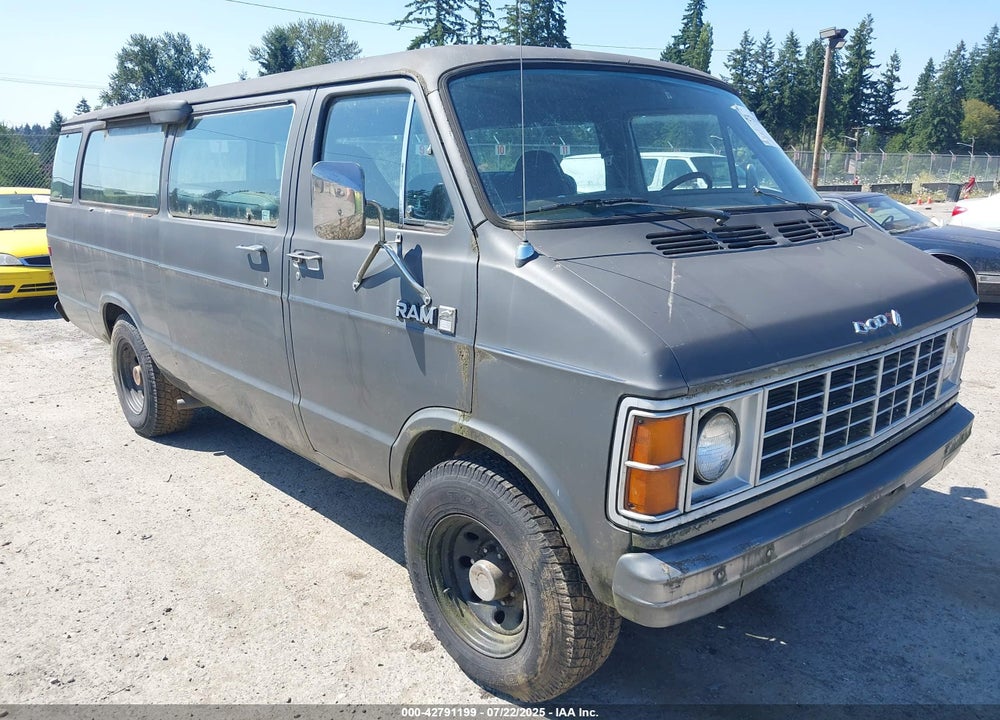 1984 DODGE RAM WAGON B350 VIN: 2B5WB31W8EK297798