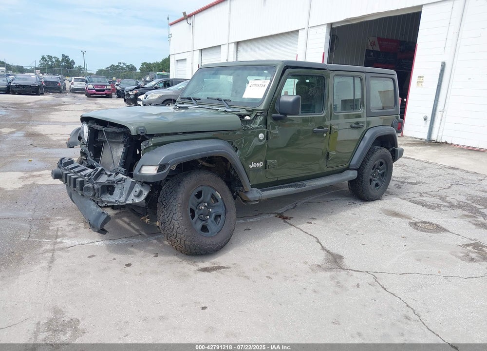 2021 JEEP WRANGLER UNLIMITED VIN: 1C4HJXDNXMW553207