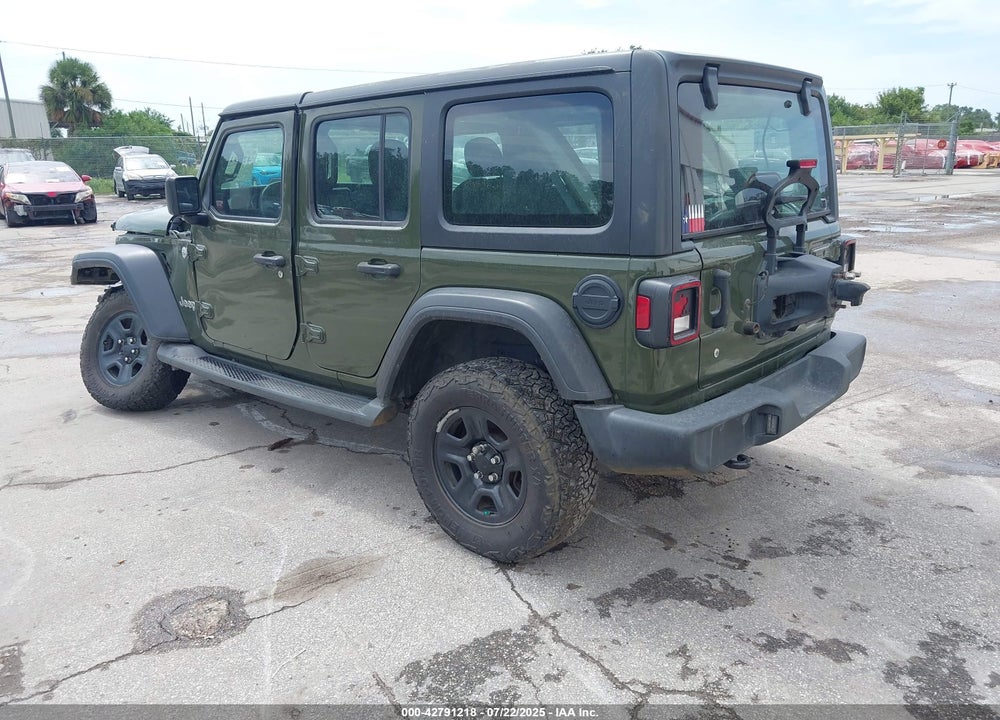 2021 JEEP WRANGLER UNLIMITED VIN: 1C4HJXDNXMW553207
