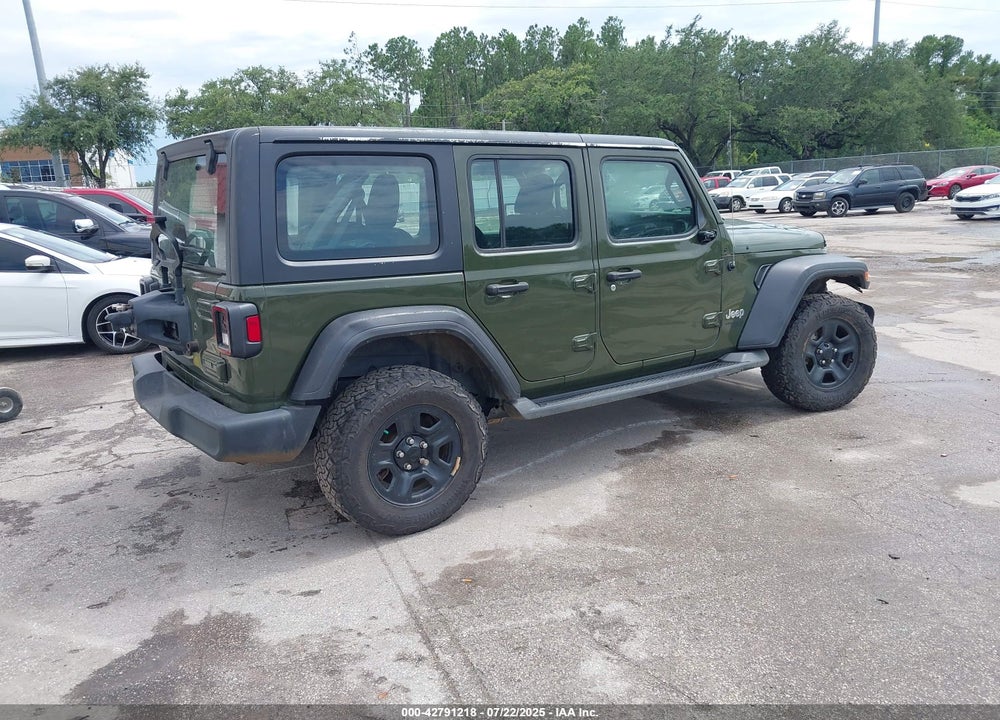 2021 JEEP WRANGLER UNLIMITED VIN: 1C4HJXDNXMW553207