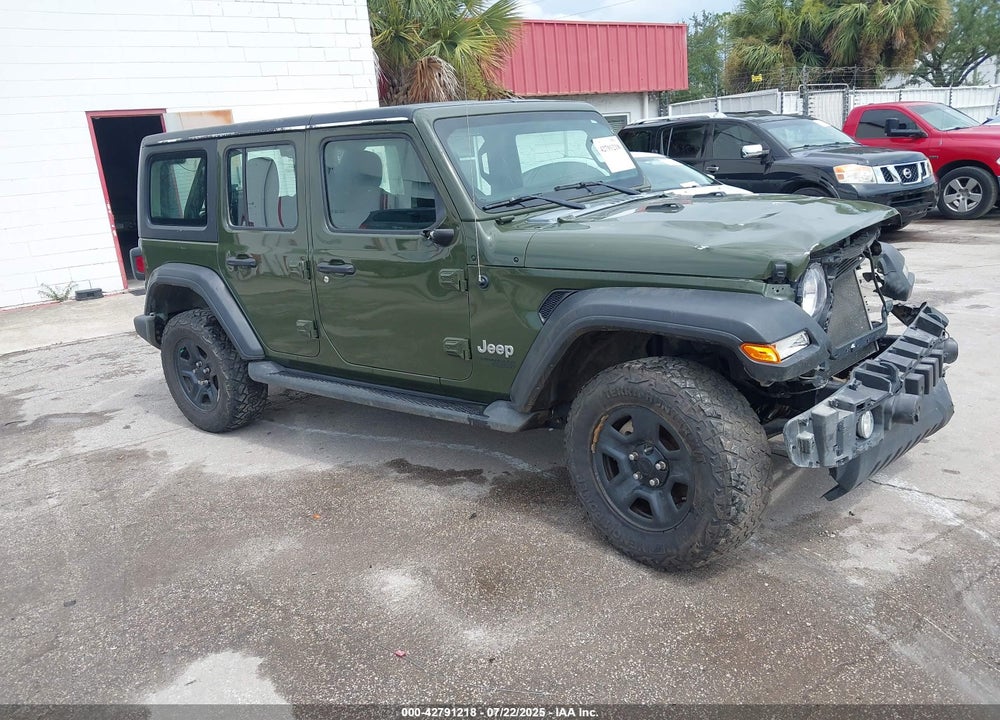2021 JEEP WRANGLER UNLIMITED VIN: 1C4HJXDNXMW553207