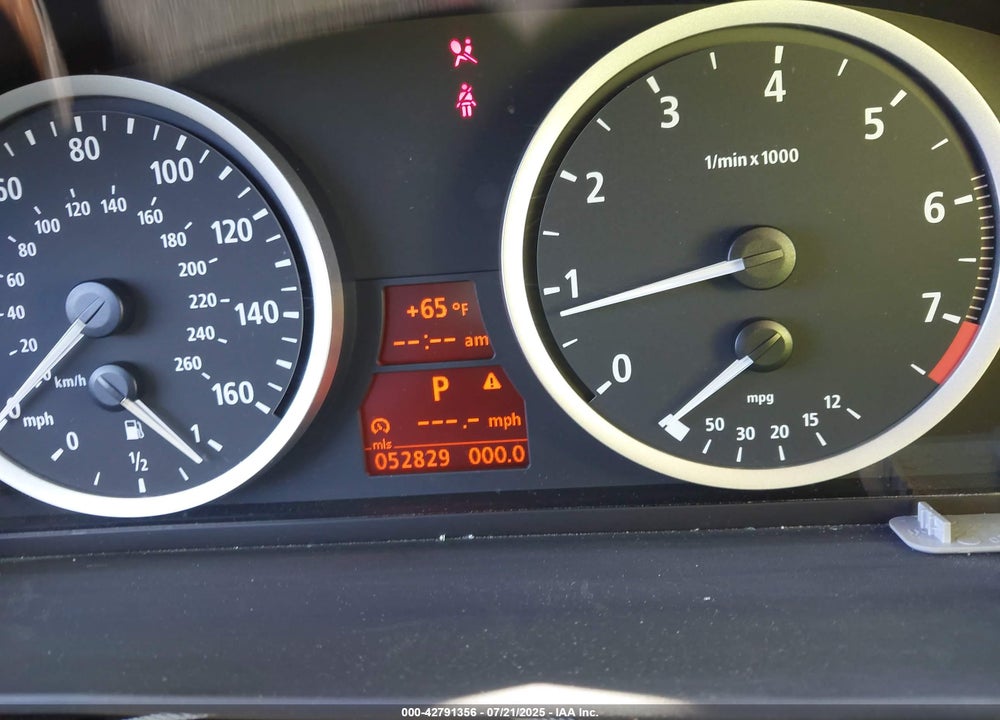 2007 BMW 525I VIN: WBANE53587CW60465