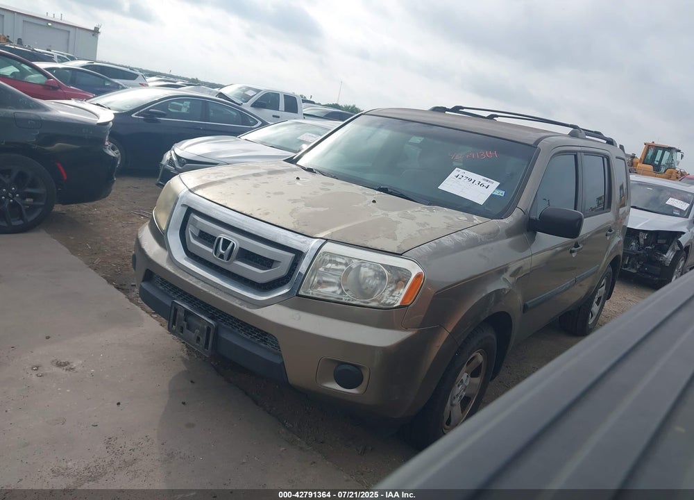 2011 HONDA PILOT VIN: 5FNYF3H2XBB045721