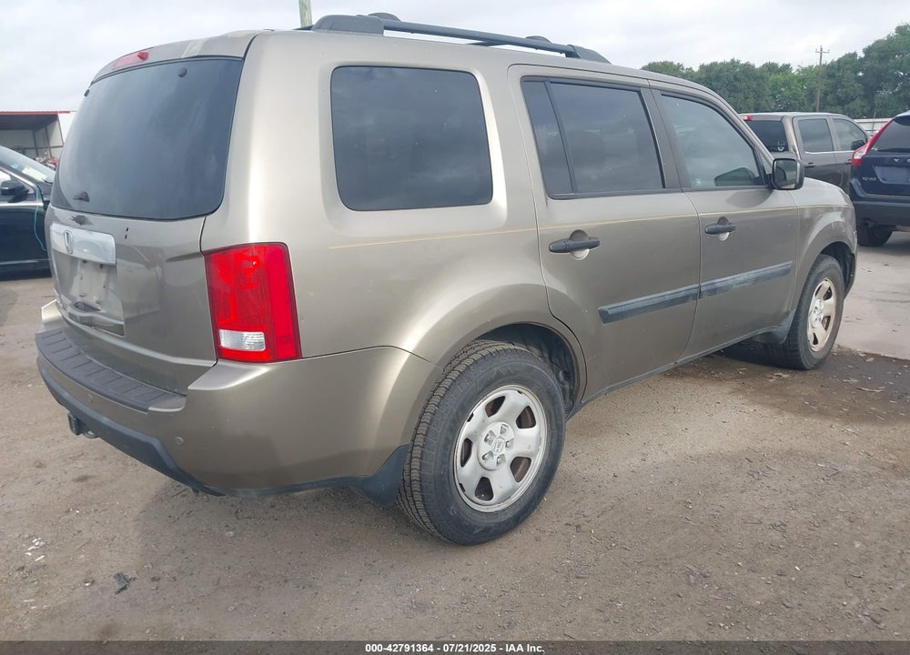 2011 HONDA PILOT VIN: 5FNYF3H2XBB045721