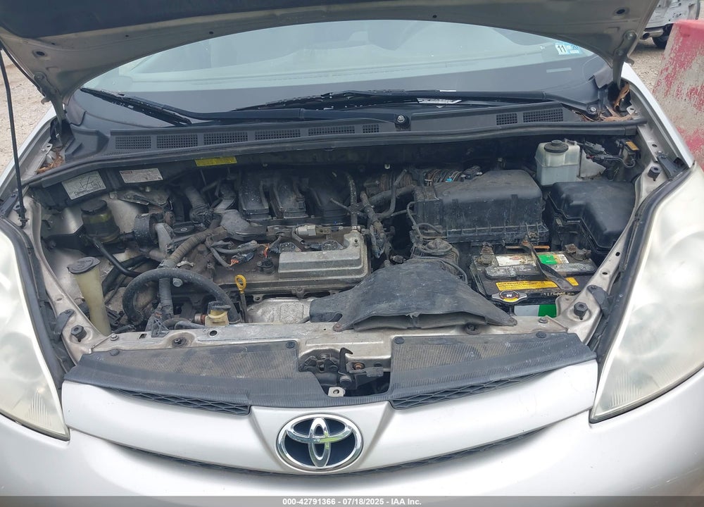 2008 TOYOTA SIENNA LE VIN: 5TDZK23C38S116322