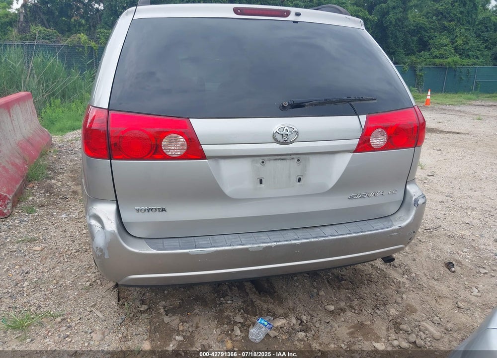 2008 TOYOTA SIENNA LE VIN: 5TDZK23C38S116322