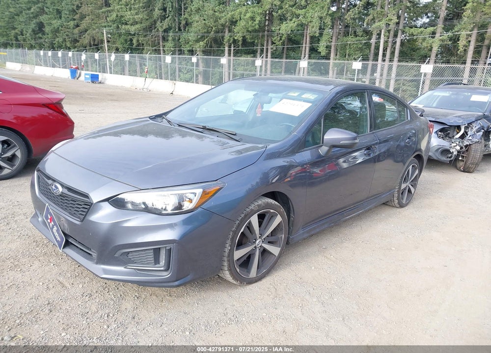 2017 SUBARU IMPREZA VIN: 4S3GKAK68H3625434