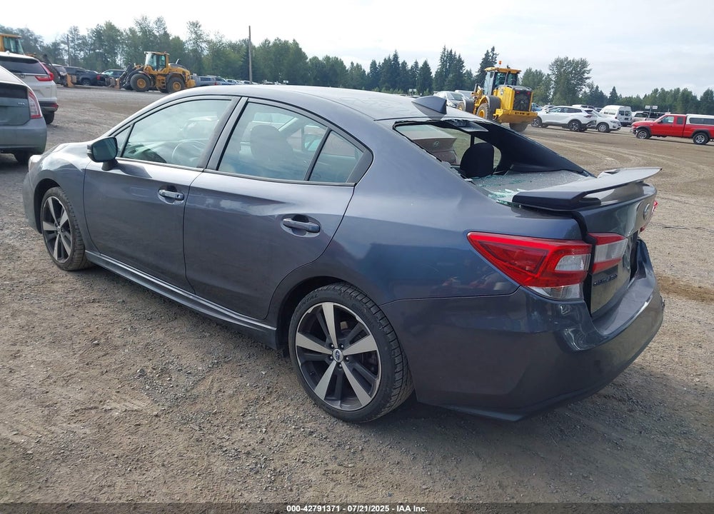 2017 SUBARU IMPREZA VIN: 4S3GKAK68H3625434