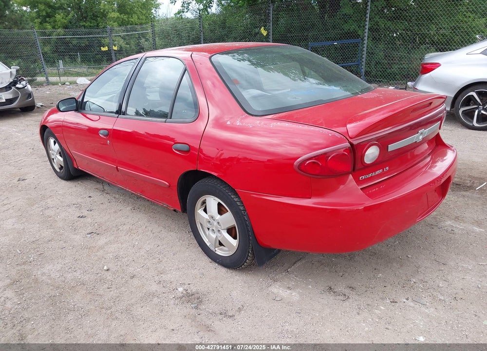 2003 CHEVROLET CAVALIER VIN: 1G1JF52F437368817