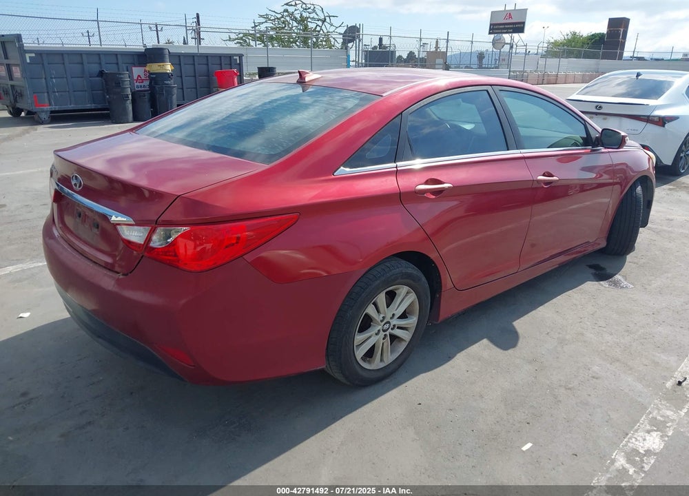 2014 HYUNDAI SONATA VIN: 5NPEB4AC9EH837663
