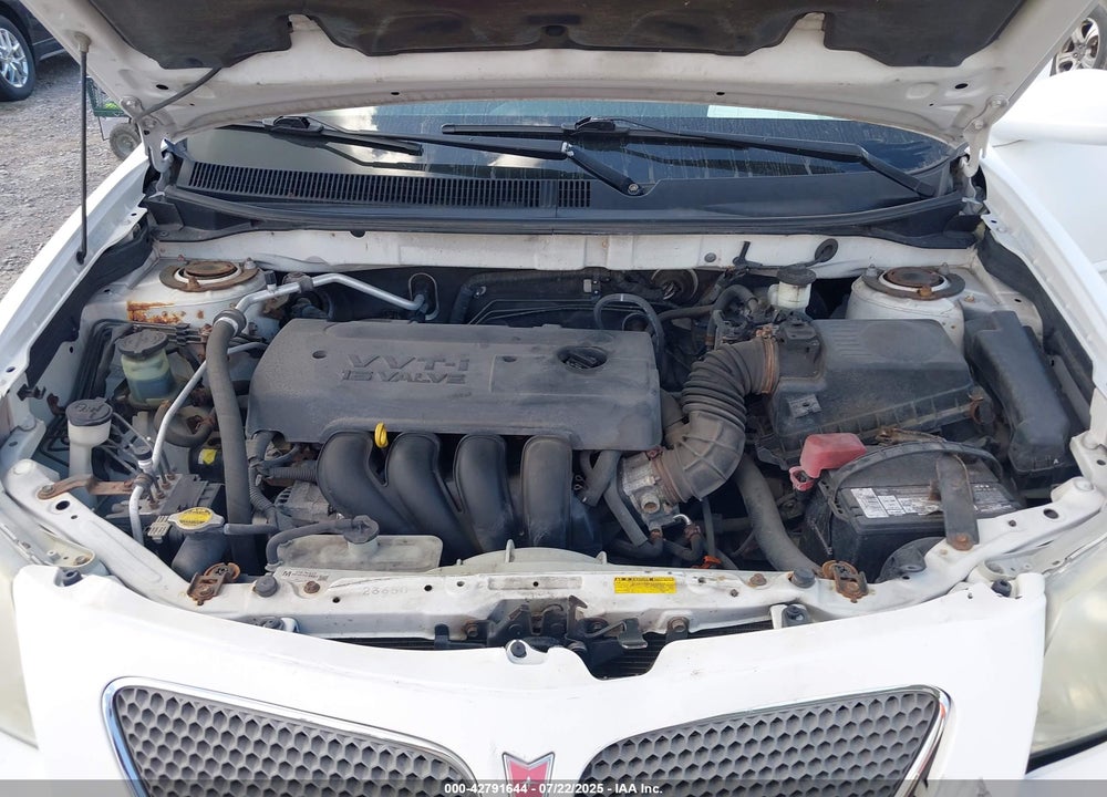 2008 PONTIAC VIBE VIN: 5Y2SL67808Z407242