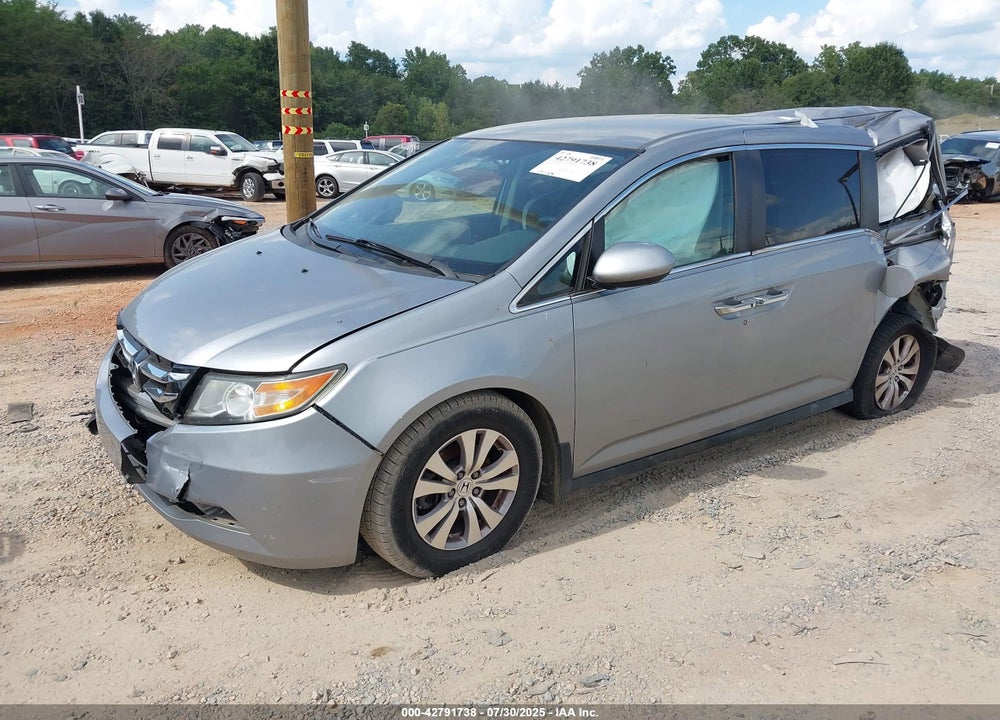 2016 HONDA ODYSSEY SE VIN: 5FNRL5H3XGB164992