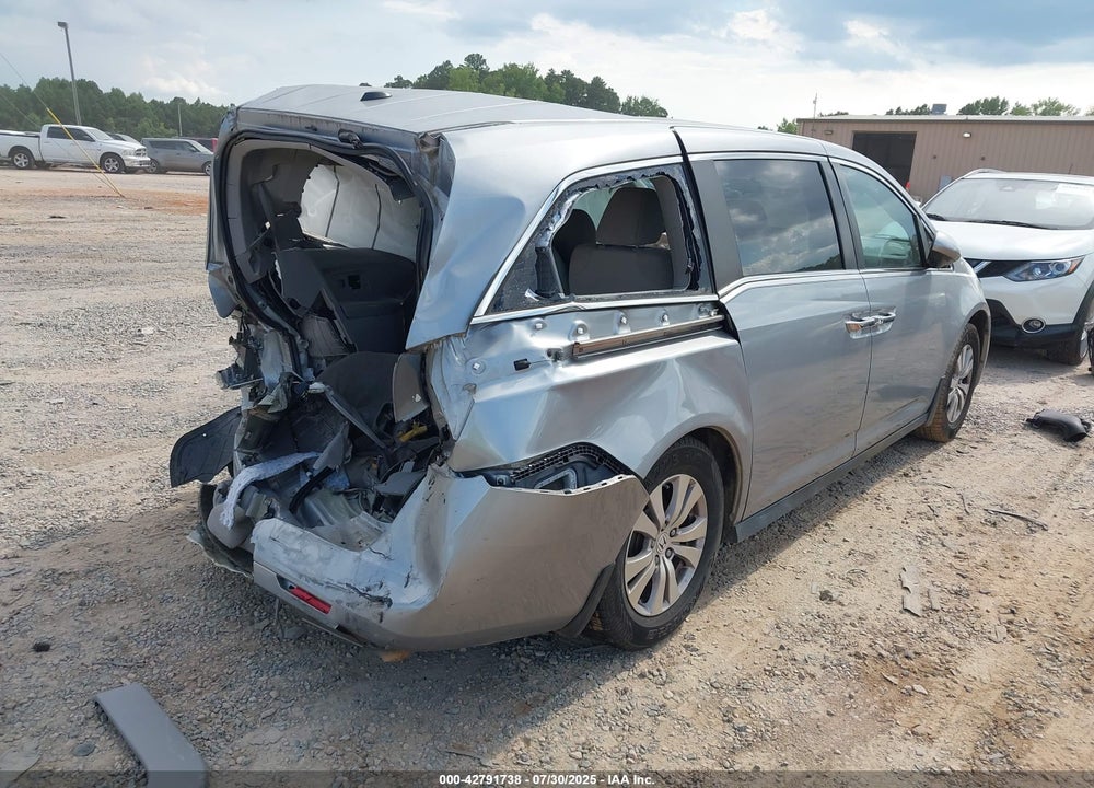 2016 HONDA ODYSSEY SE VIN: 5FNRL5H3XGB164992