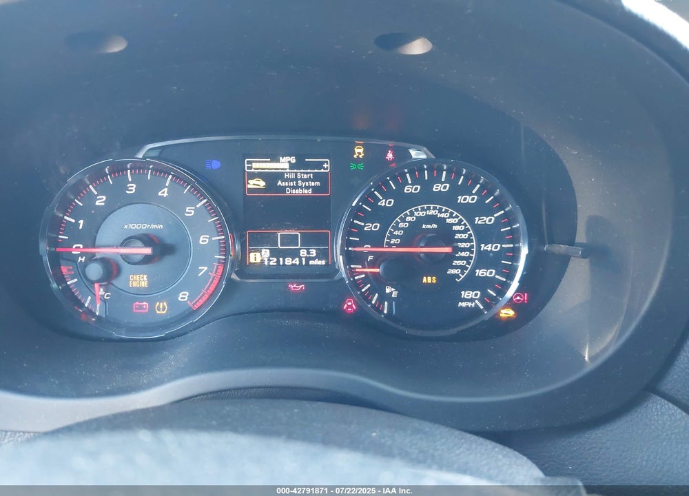 2018 SUBARU WRX VIN: JF1VA1A62J9801043