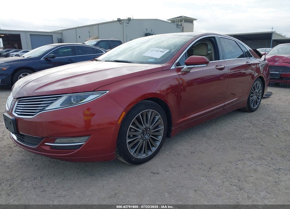2014 LINCOLN MKZ HYBRID VIN: 3LN6L2LU8ER808191