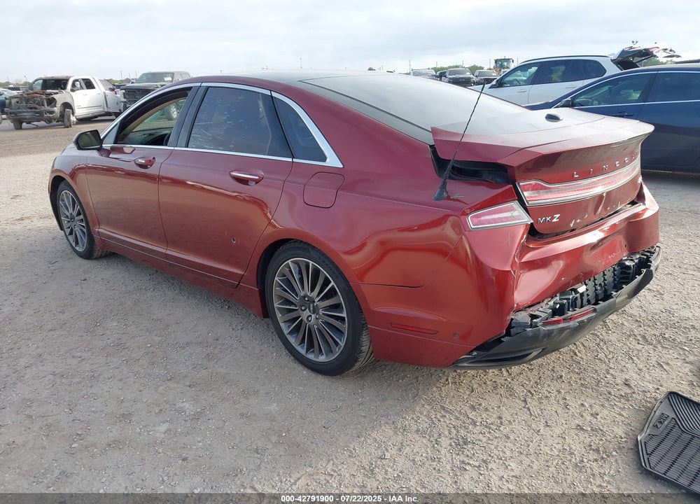 2014 LINCOLN MKZ HYBRID VIN: 3LN6L2LU8ER808191