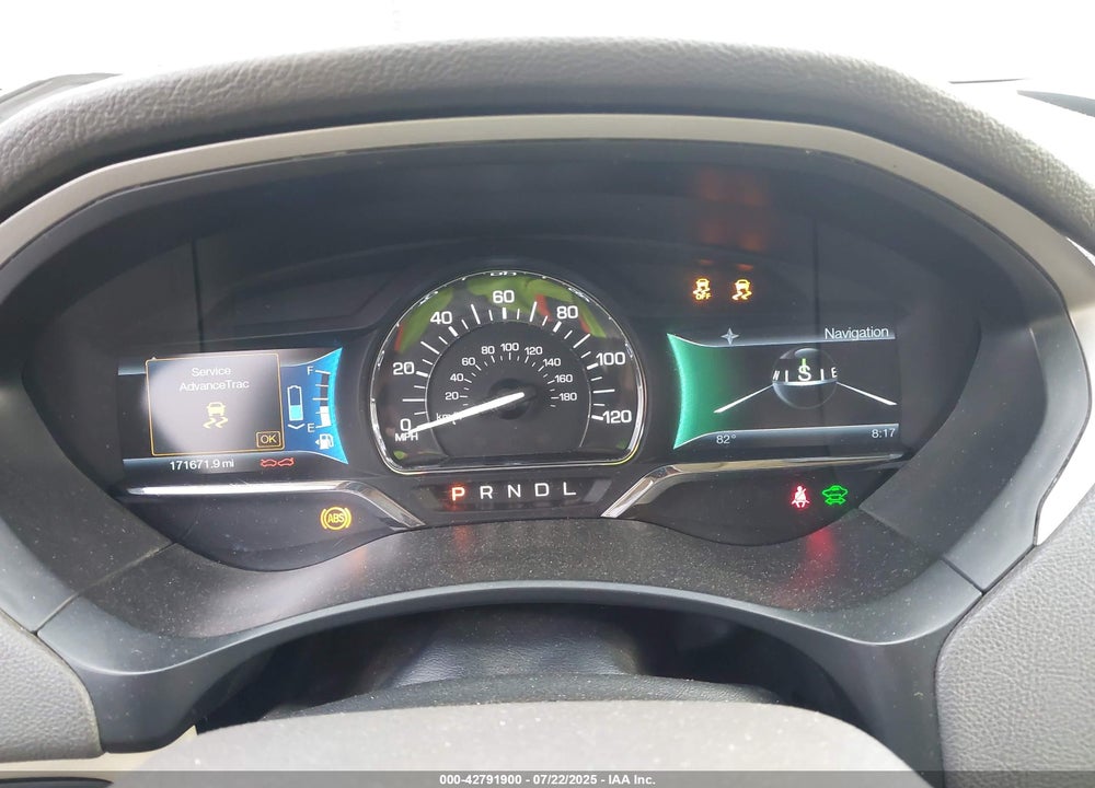 2014 LINCOLN MKZ HYBRID VIN: 3LN6L2LU8ER808191