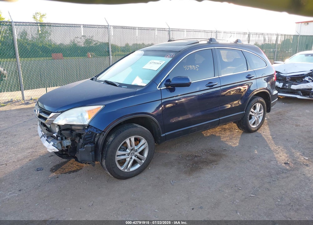 2010 HONDA CR-V EX-L VIN: JHLRE4H78AC015107