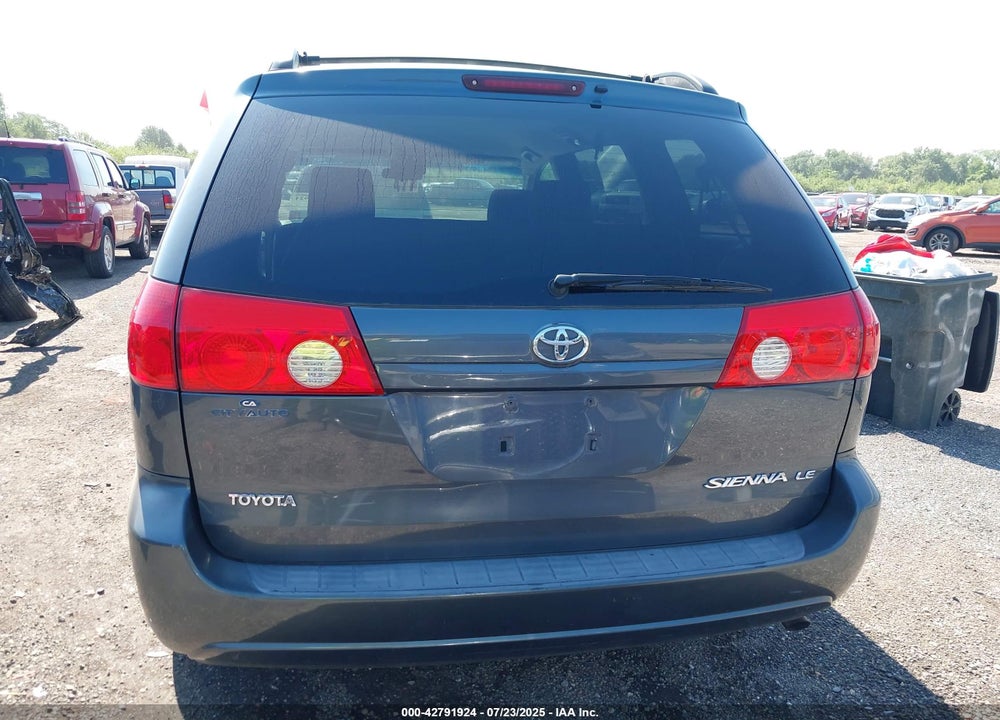 2008 TOYOTA SIENNA LE VIN: 5TDZK23C48S163102