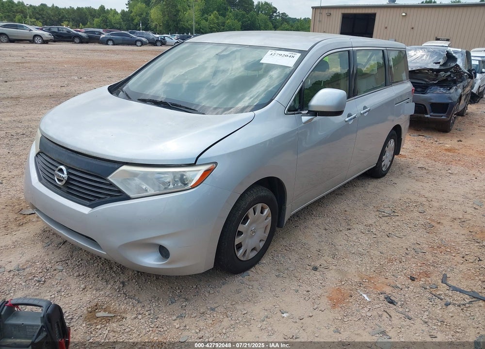 2013 NISSAN QUEST S VIN: JN8AE2KP1D9069779