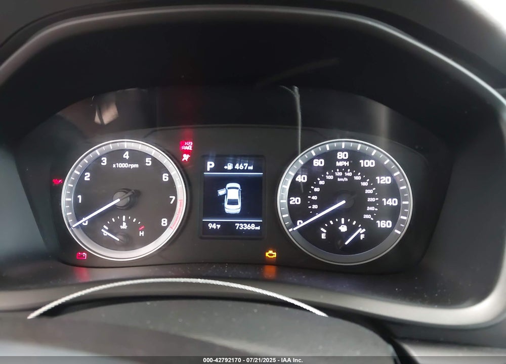2019 HYUNDAI SONATA SE VIN: 5NPE24AF4KH811610