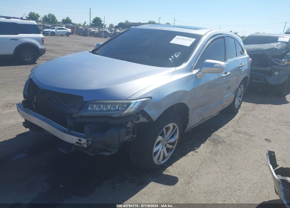 2016 ACURA RDX WATCH PLUS PKG VIN: 5J8TB3H36GL015720
