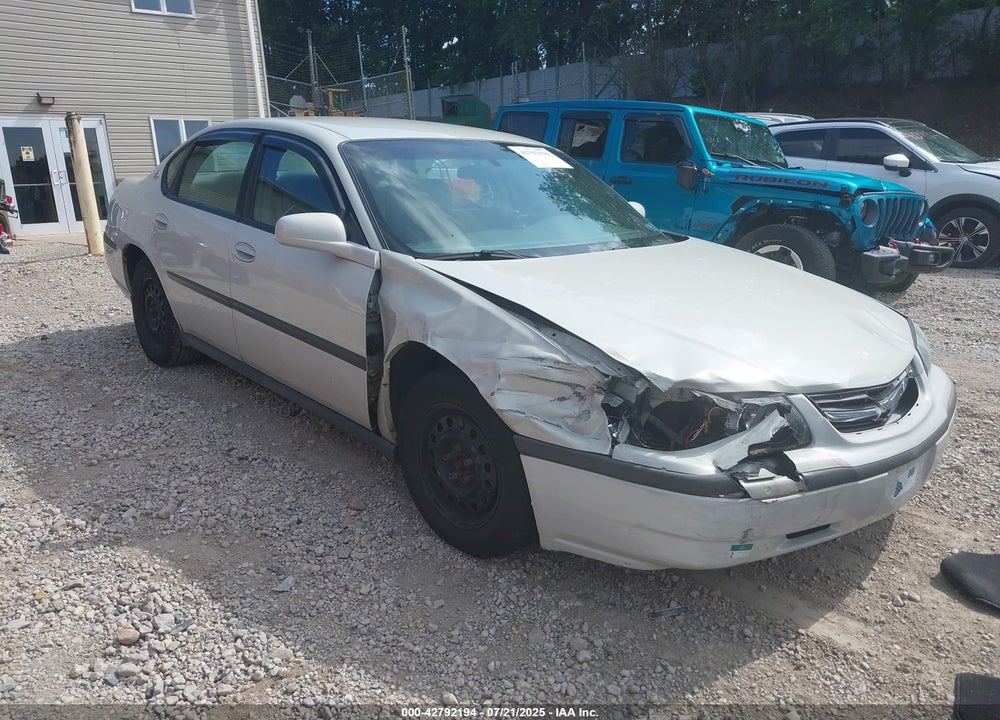 2003 CHEVROLET IMPALA VIN: 2G1WF52E139390995
