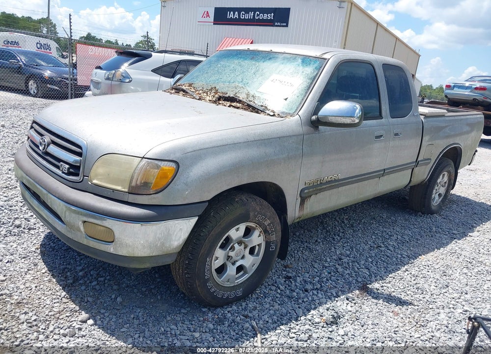 2002 TOYOTA TUNDRA SR5 V8 VIN: 5TBRT34172S285551