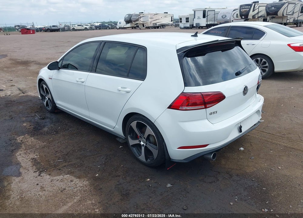 2018 VOLKSWAGEN GOLF VIN: 3VW547AU7JM253767