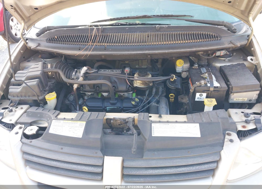 2007 DODGE CARAVAN SXT VIN: 1D4GP45R47B182876