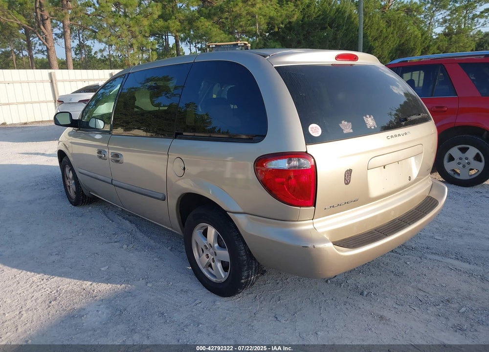 2007 DODGE CARAVAN SXT VIN: 1D4GP45R47B182876