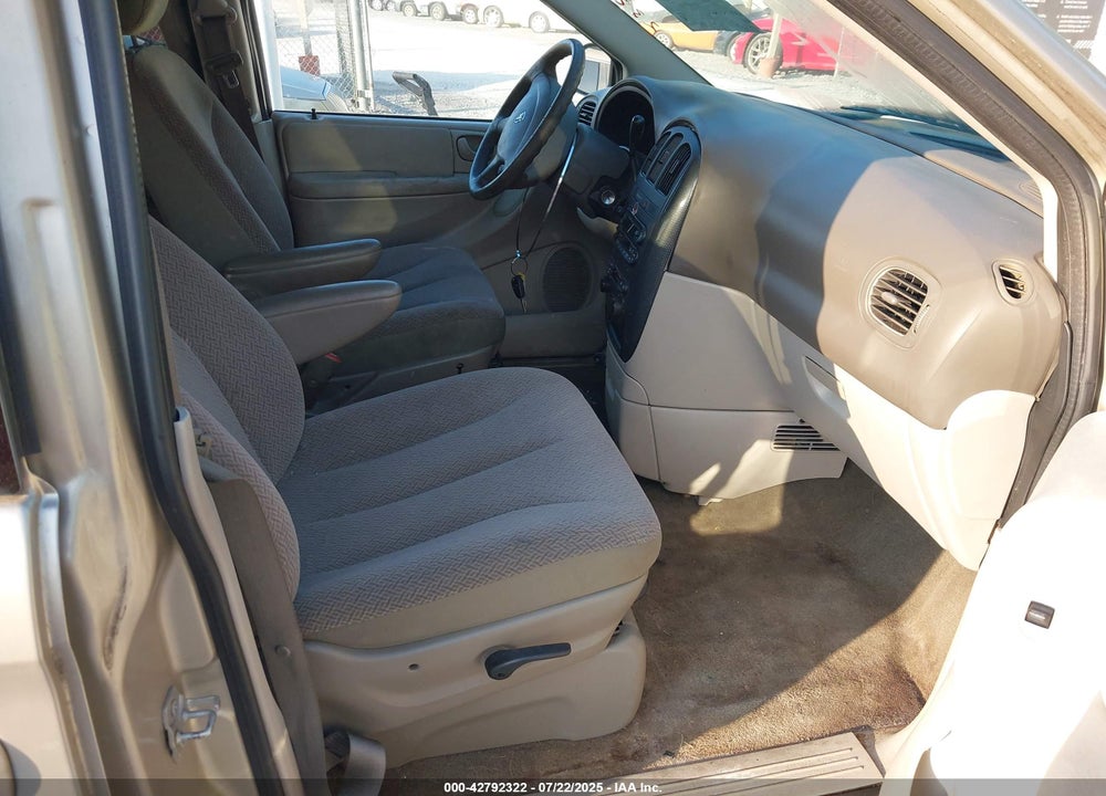 2007 DODGE CARAVAN SXT VIN: 1D4GP45R47B182876