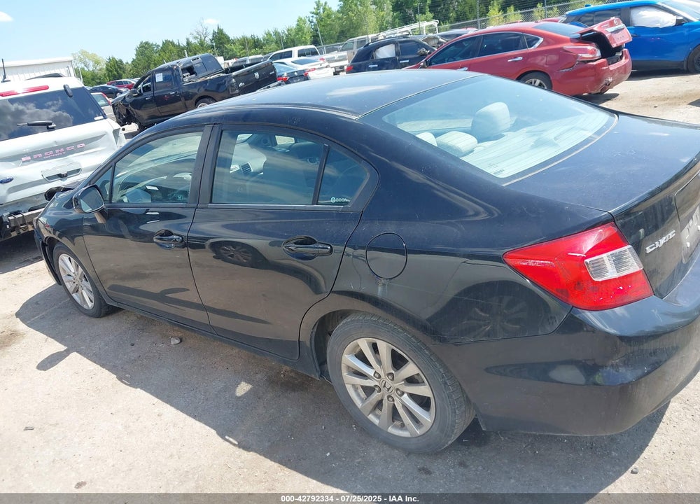 2012 HONDA CIVIC VIN: 19XFB2F80CE370907