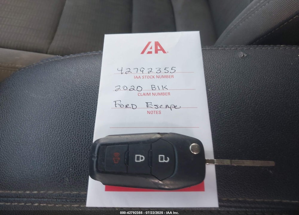 2020 FORD ESCAPE VIN: 1FMCU9F68LUB62825