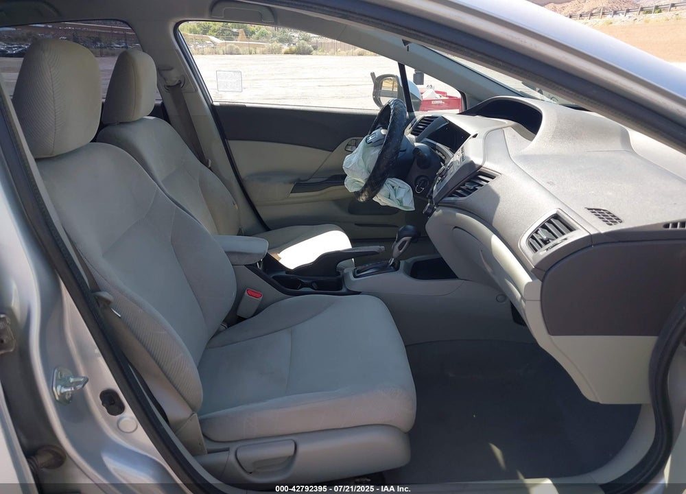 2012 HONDA CIVIC VIN: 2HGFB2F58CH593949