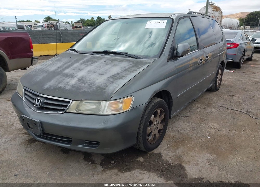 2002 HONDA ODYSSEY EX-L VIN: 2HKRL189X2H535530
